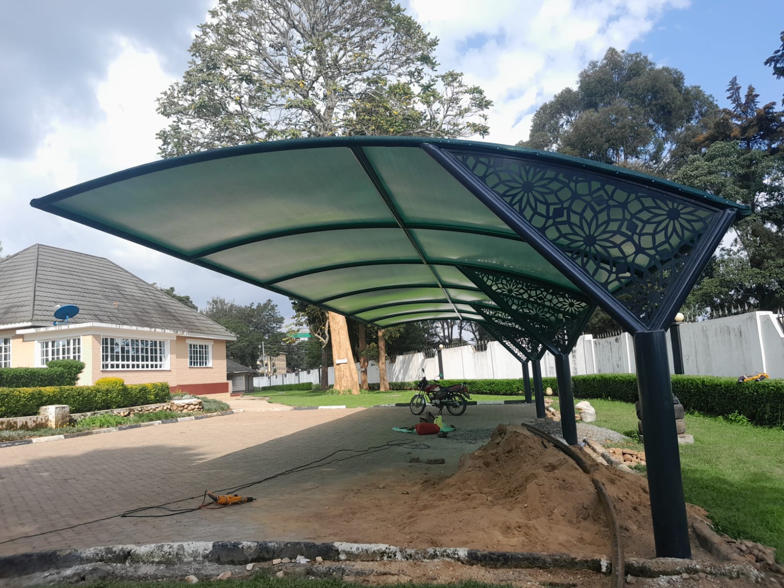 Car Parking Shades Company in Nairobi Waridi Car Shades